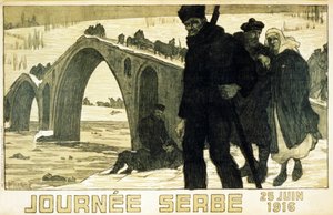 Journée Serbe. 25. Juni 1916 von French School