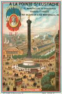 Julisäule zur Erinnerung an die Französische Revolution von 1830, Paris