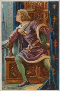 König Karl VI. von French School
