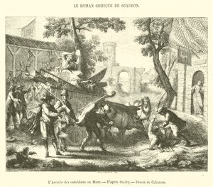 Die Ankunft der Komödianten in Le Mans