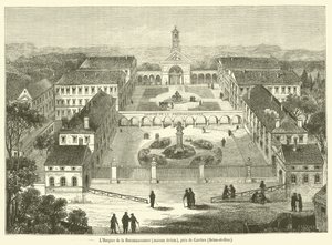 Das Hospiz der Dankbarkeit, Brezin-Haus, nahe Garches, Seine-et-Oise von French School