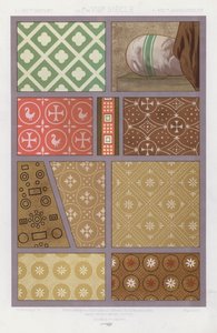 Das Ornament der Stoffe: I-VIII. Jahrhundert von French School
