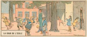 Der Schulhof