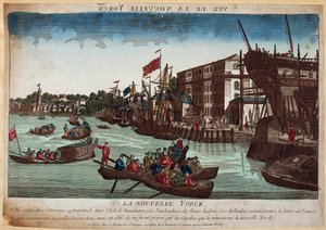 La Nouvelle York, Gravur 18. Jahrhundert