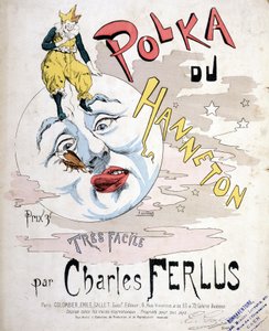 La Polka du Hanneton, von Charles Ferlus - Notenblatt, Ende 19. Jahrhundert von French School