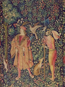 La Vie Seigneuriale - Aufbruch zur Jagd, ca. 1500