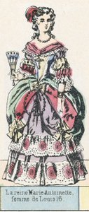 Königin Marie-Antoinette, Frau von Ludwig XVI. von French School
