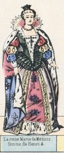 Königin Maria von Medici, Frau von Heinrich IV. von French School