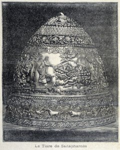 Die Tiara von Saitapharnès - in „Le Peute Parisien“ von French School