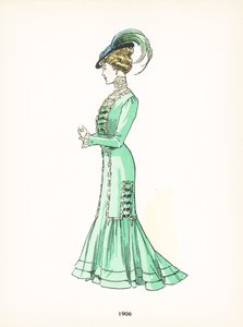 Damenmode, 1906 von French School