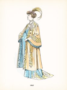 Damenmode, 1907 von French School