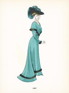 Damenmode, 1907 von French School