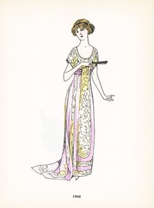 Damenmode, 1908 von French School