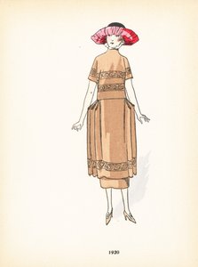 Damenmode, 1920 von French School