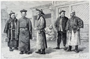 Lamas und Mongolen von Ala-Chan - in „Die Weltreise“, 2. Halbjahr 1887