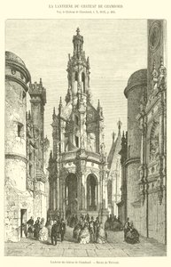 Laterne des Schlosses Chambord von French School