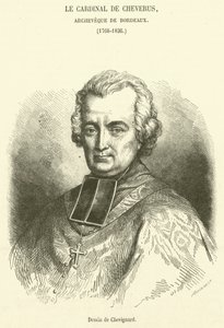 Der Kardinal von Cheverus, Erzbischof von Bordeaux von French School