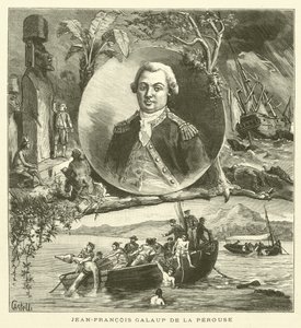 Das Hundertjährige Jubiläum von La Perouse (Stich) von French School