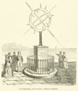Der Kosmograph (Gravur) von French School