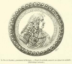 Der Herzog von Chaulnes, Gouverneur der Bretagne von French School