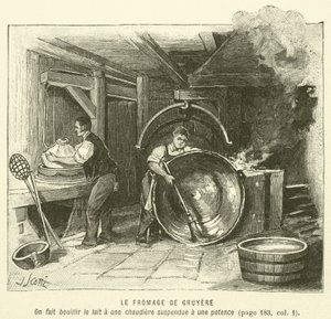 Der Gruyère-Käse von French School