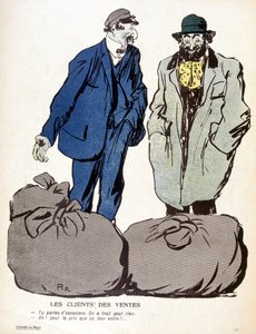 Le Mont-de-Piété: Kunden, Verkäufe - in „Der Teller mit Butter“ Nr. vom 03.06.1905