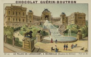Der Longchamp-Palast in Marseille, Bouches-du-Rhone von French School