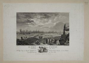 Der Hafen von Ostende von French School