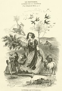 Der Frühling von French School