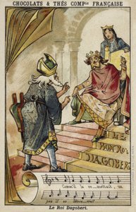 Le bon roi Dagobert, französisches Lied von French School