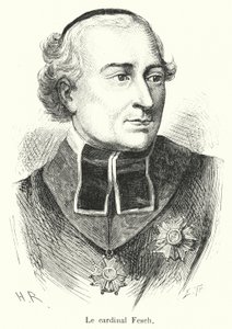Kardinal Fesch (Gravur) von French School