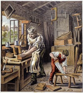 Le joinisier - in „Magazine des petits enfants“, Hrsg. Hachette, um 1900