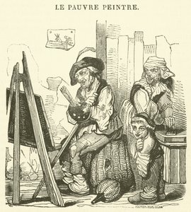 Der arme Maler von French School