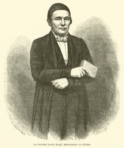 Der ehrwürdige Lewis Krapf, Missionar in Afrika von French School