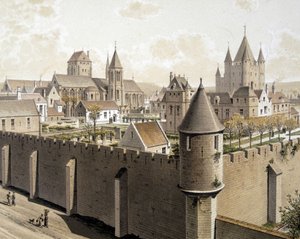 Der Tempel von Paris und die Rue Royale, 17. Jahrhundert - in „Paris durch die Jahrhunderte: der Tempel und die Rue Royale“, Ende 19. Jahrhundert