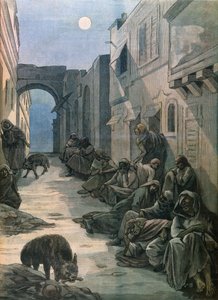 Aussätzige in Äthiopien, 1898