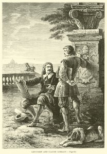 Lepoussin und Claude Lorrain von French School