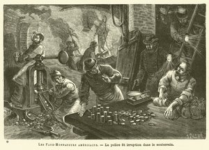 Les Faux-Monnayeurs Americains (Stich) von French School