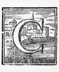 Buchstabe C, in der Encyclopédie, 1. Ausgabe, 1752
