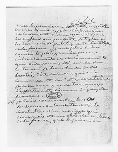 Brief von Kaiserin Josephine, in dem sie der Annullierung ihrer Ehe mit Napoleon zustimmt von French School