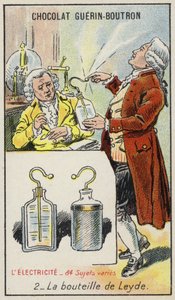 Leydenflasche von French School