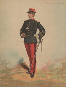 Leutnant der Infanterie von French School