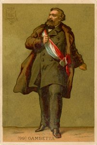 Léon Gambetta von French School