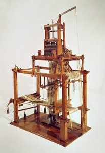 Webstuhl entworfen von Joseph Marie Jacquard (1752-1834)