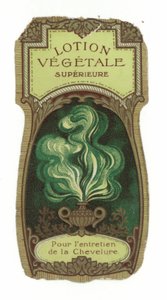Lotion Vegetale Superieure Etikett von French School