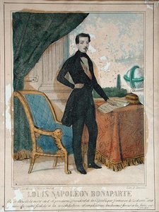Louis-Napoleon Bonaparte, graviert von Jannin, ca. 1849