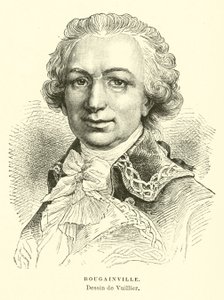 Louis Antoine de Bougainville, französischer Admiral und Entdecker von French School