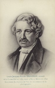 Louis Daguerre, französischer Fotopionier von French School