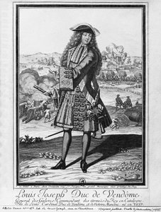 Louis Joseph de Bourbon, Herzog von Vendôme, bekannt als Der große Vendôme