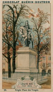 Louis XIII, 1610-1643, errichtet am Place des Vosges
